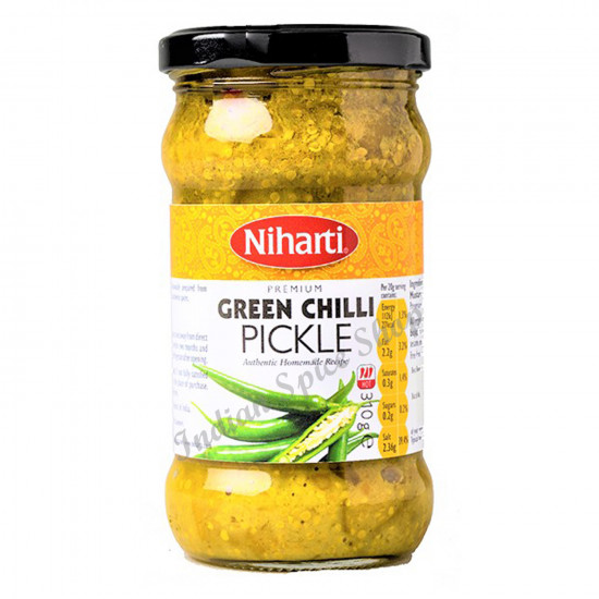 Niharti Premium Green Chilli Pickle 310g Niharti Premium Green Chilli Pickle 310g