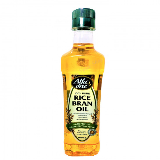 Alfa One Rice Bran Oil 500ml Alfa One Rice Bran Oil 500ml