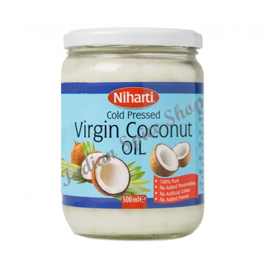 Niharti Cold Pressed Virgin Coconut Oil 500ml Niharti Cold Pressed Virgin Coconut Oil 500ml