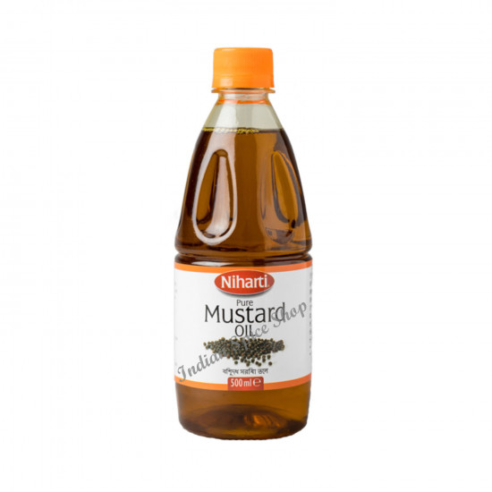 Niharti Pure Mustard Oil 500ml Niharti Pure Mustard Oil 500ml