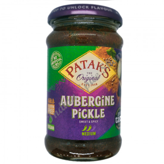 Patak's Aubergine Pickle 283g Patak's Aubergine Pickle 283g