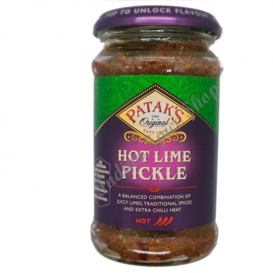 Patak's Hot Lime Pickle 283g Patak's Hot Lime Pickle 283g