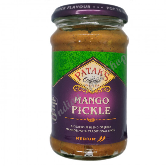 Patak's Mango Pickle Medium 283g Patak's Mango Pickle Medium 283g