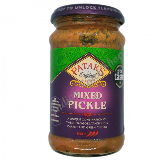 Patak's Mixed Pickle Hot 283g Patak's Mixed Pickle Hot 283g