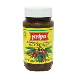 Priya Gongura Red Chilli Pickle 300g