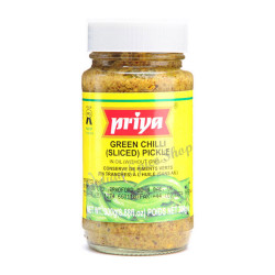 Priya Green Chilli Sliced Pickle 300g