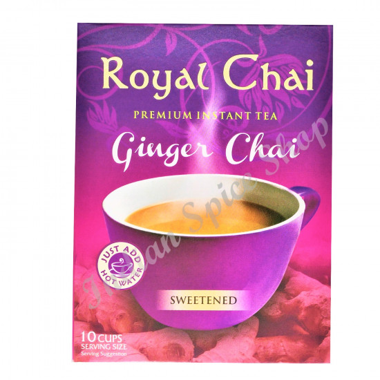 Royal Chai Ginger Chai Sweetened 220g Royal Chai Ginger Chai Sweetened 220g