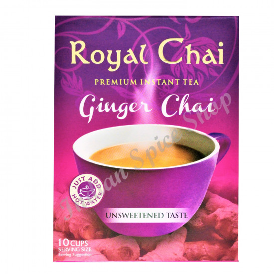 Royal Chai Ginger Chai Unsweetened 180g Royal Chai Ginger Chai Unsweetened 180g