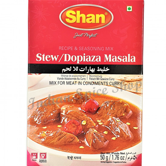 SHAN Stew Or Dopiaza Masala 50g SHAN Stew Or Dopiaza Masala 50g
