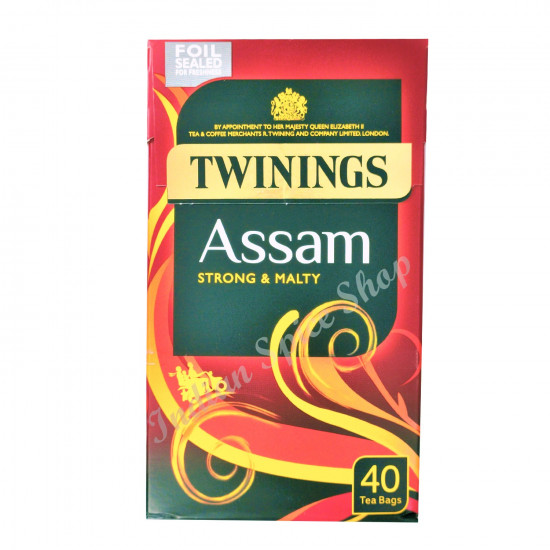 Twinings Assam Strong And Malty 40 Tea Bags - 100 g Twinings Assam Strong And Malty 40 Tea Bags - 100 g
