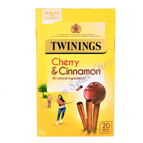 Twinings Cherry And Cinnamon 20 Bags 40g Twinings Cherry And Cinnamon 20 Bags 40g