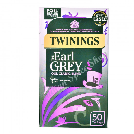 Twinings Earl Grey 50 Tea Bags - 100g Twinings Earl Grey 50 Tea Bags - 100g