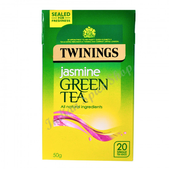 Twinings Jasmine Green Tea 20 Bags - 50g Twinings Jasmine Green Tea 20 Bags - 50g