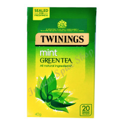 Twinings Mint Green Tea 20 Bags - 40g