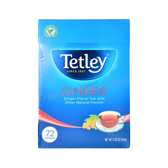 Tetley Ginger 72 Tea Bags 144g Tetley Ginger 72 Tea Bags 144g