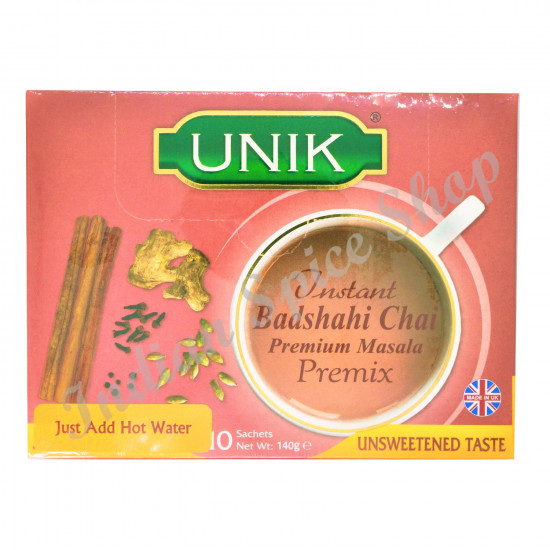 Unik Badshahi Chai Unsweetened Premix 10 Sachets 220g Unik Badshahi Chai Unsweetened Premix 10 Sachets 220g