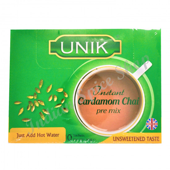 Unik Cardamom Chai Unsweetened Premix 10 Sachets 140g Unik Cardamom Chai Unsweetened Premix 10 Sachets 140g
