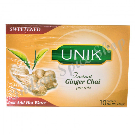 Unik Ginger ChaiSweetened Premix 10 Sachets 220g Unik Ginger ChaiSweetened Premix 10 Sachets 220g