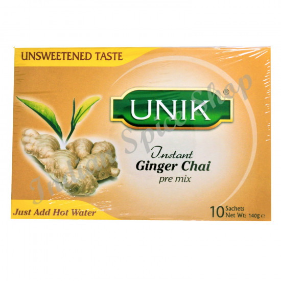 Unik Ginger Chai Unsweetened Premix 10 Sachets 140g Unik Ginger Chai Unsweetened Premix 10 Sachets 140g