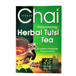 Xpress Chai Herbal Tulsi 25 Tea Bags 50g